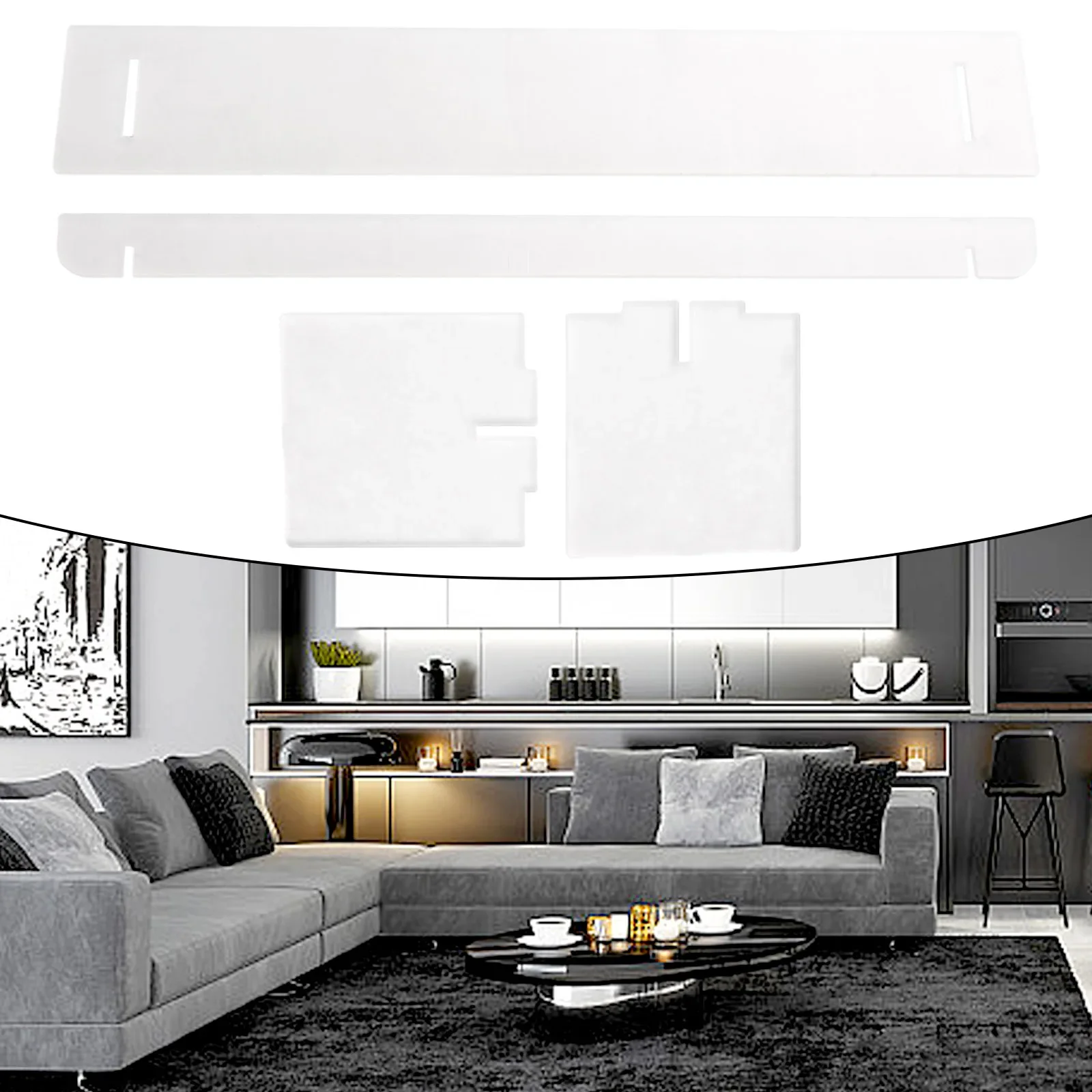 1-5 Tier Acrylic Display Stand - Pop Display Shelf ulasan dan harga