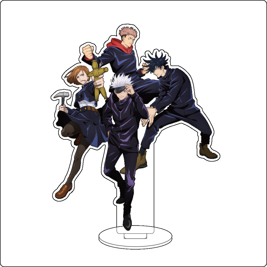 16CM Anime Jujutsu Kaisen Gojo - Figma Stand Set ulasan dan harga