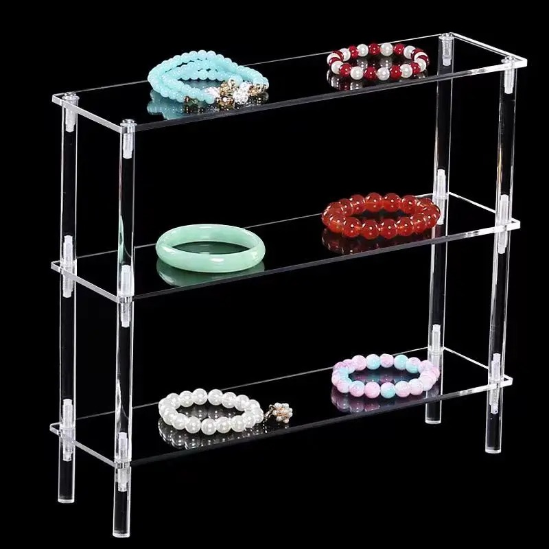 Vertical Acrylic Display Riser - Pop Display Shelf ulasan dan harga
