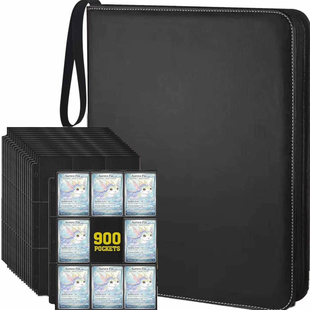 900 Pockets Card Binder Album  - Pokemon Binder Card ulasan dan harga