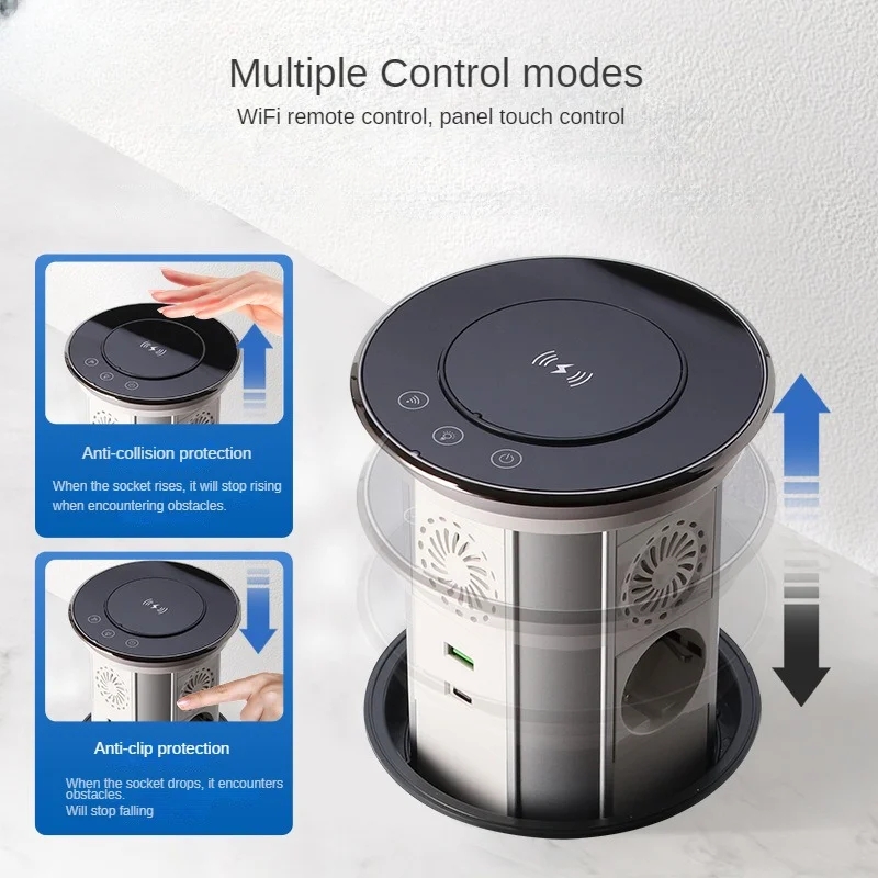 WIFI Tuya Touch Automatic Lift - Pop Display Shelf ulasan dan harga