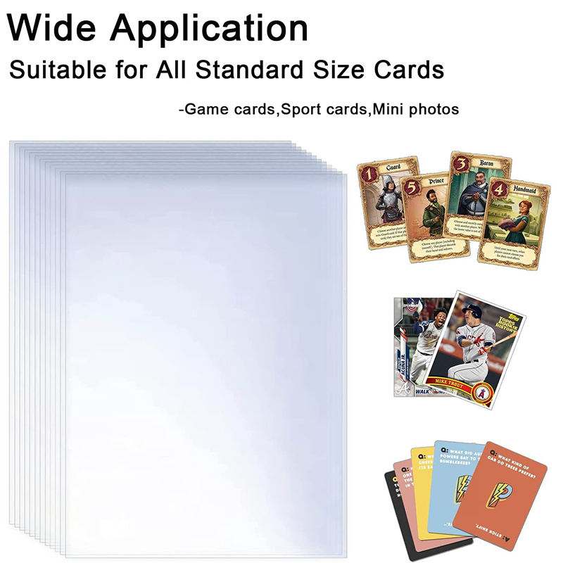 100-600pcs Card Sleeves Hard S - Pokemon Binder Card ulasan dan harga