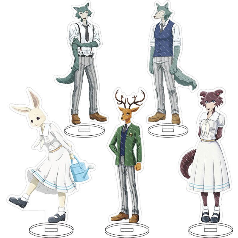 16CM Anime Figure BEASTARS‌‌ L - Figma Stand Set ulasan dan harga