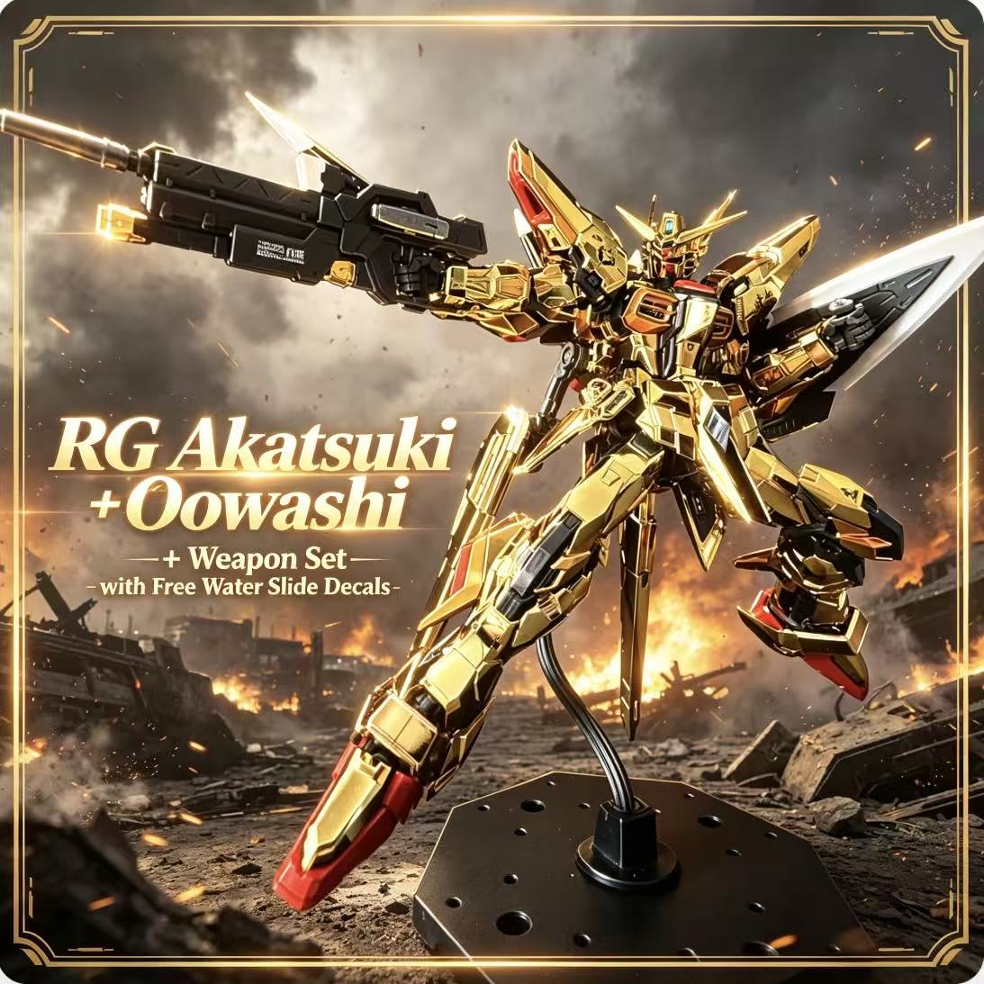 RG41 1/144 ORB-01 Akatsuki Oow - Bandai Model Gundam Rg ulasan dan harga