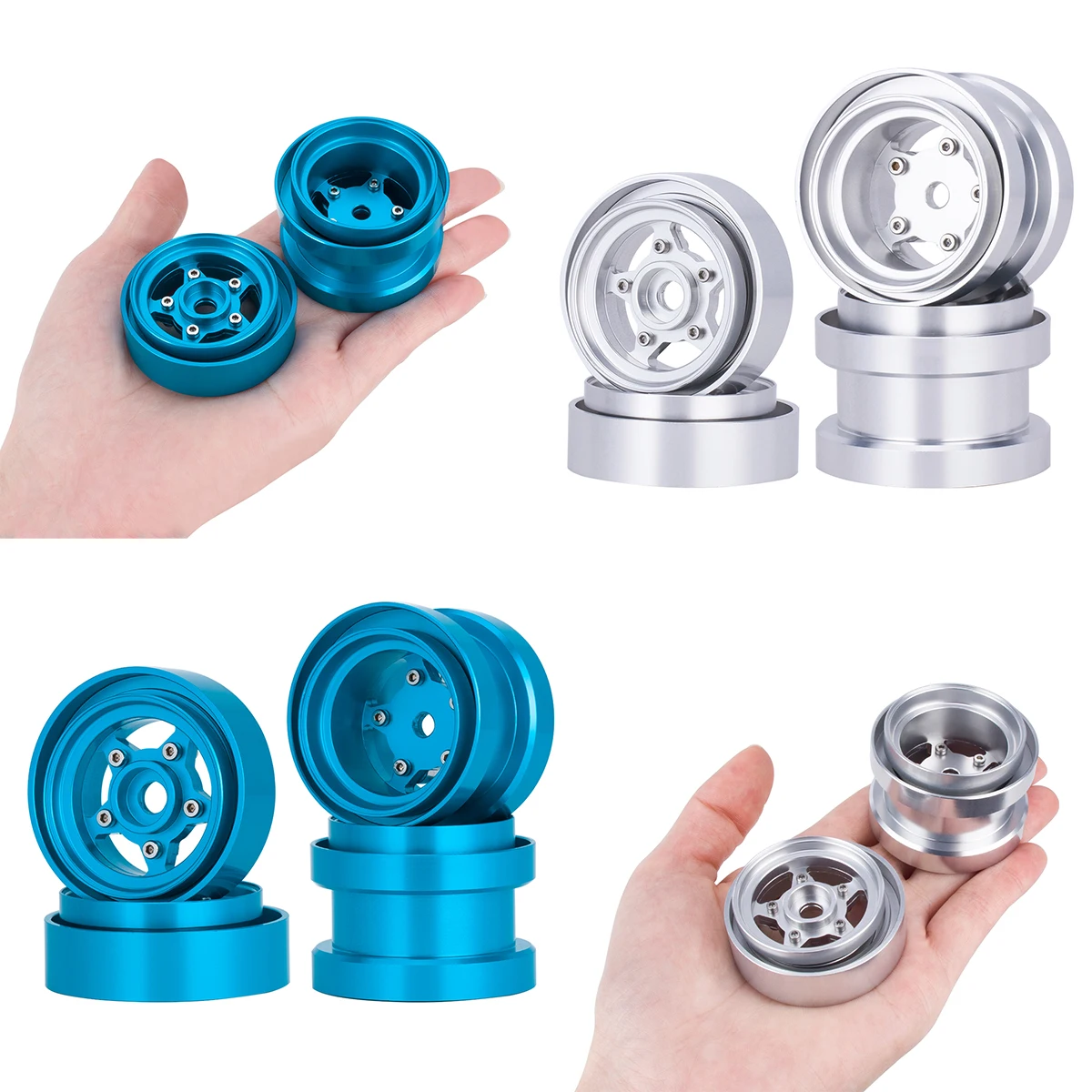 Aluminum Beadlock Wheels for 1 - Tamiya Model Rc Car ulasan dan harga