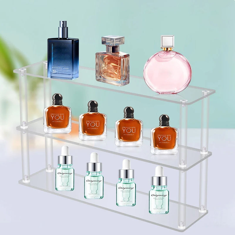 Clear Acrylic Display Riser St - Pop Display Shelf ulasan dan harga