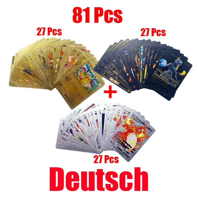 81-15Pcs Pokemon Cards Gold Si - Pokemon Binder Card ulasan dan harga